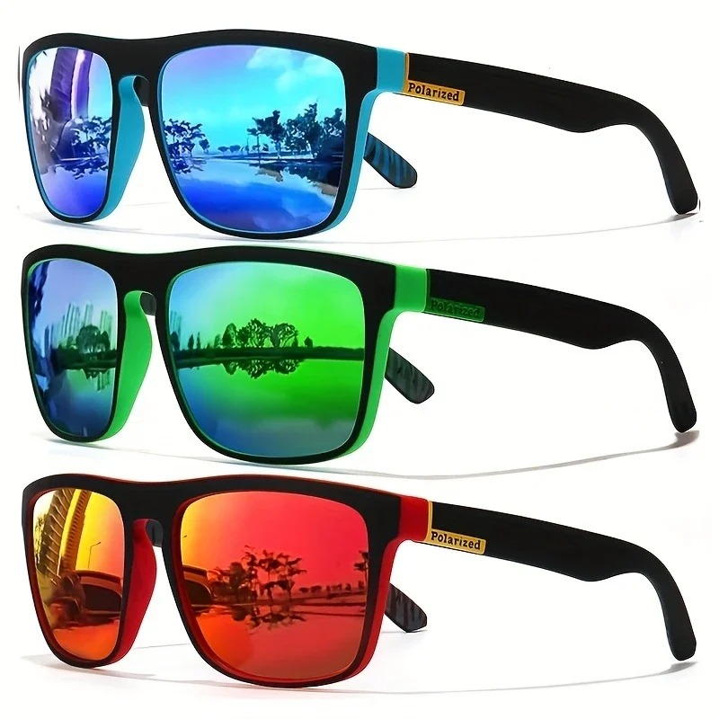 Fishing Sunglasses Polarized - Occhiali da Sole Polarizzati Quadrati Vintage