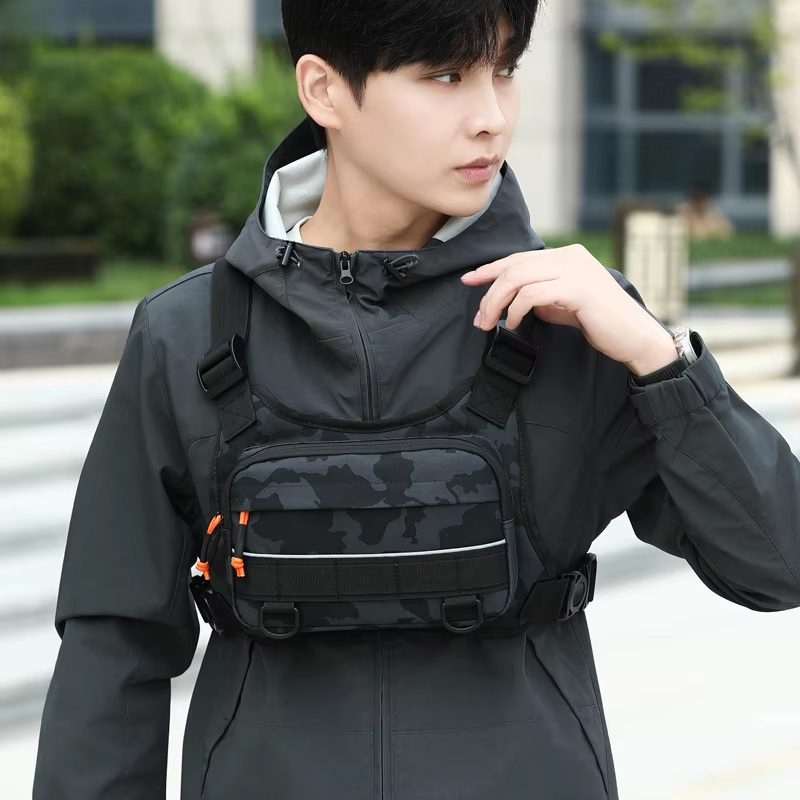 Fishing Vest - Gilet Tattico da Ciclismo con Zaino